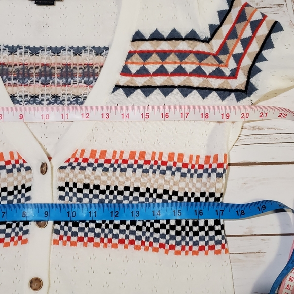 Pendleton Button Up Cardigan Small Petite - Picture 6 of 8